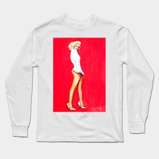 Blonde Goddess Long Sleeve T-Shirt